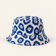 Santana Vega Jaguar Bucket Hat mit weiss-blauem Jaguarprint, Gesamtansicht