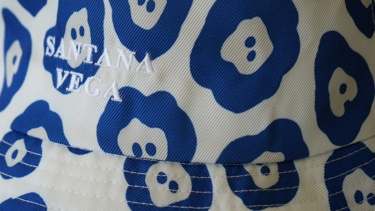 Details des Jaguar Bucket Hats von Santana Vega